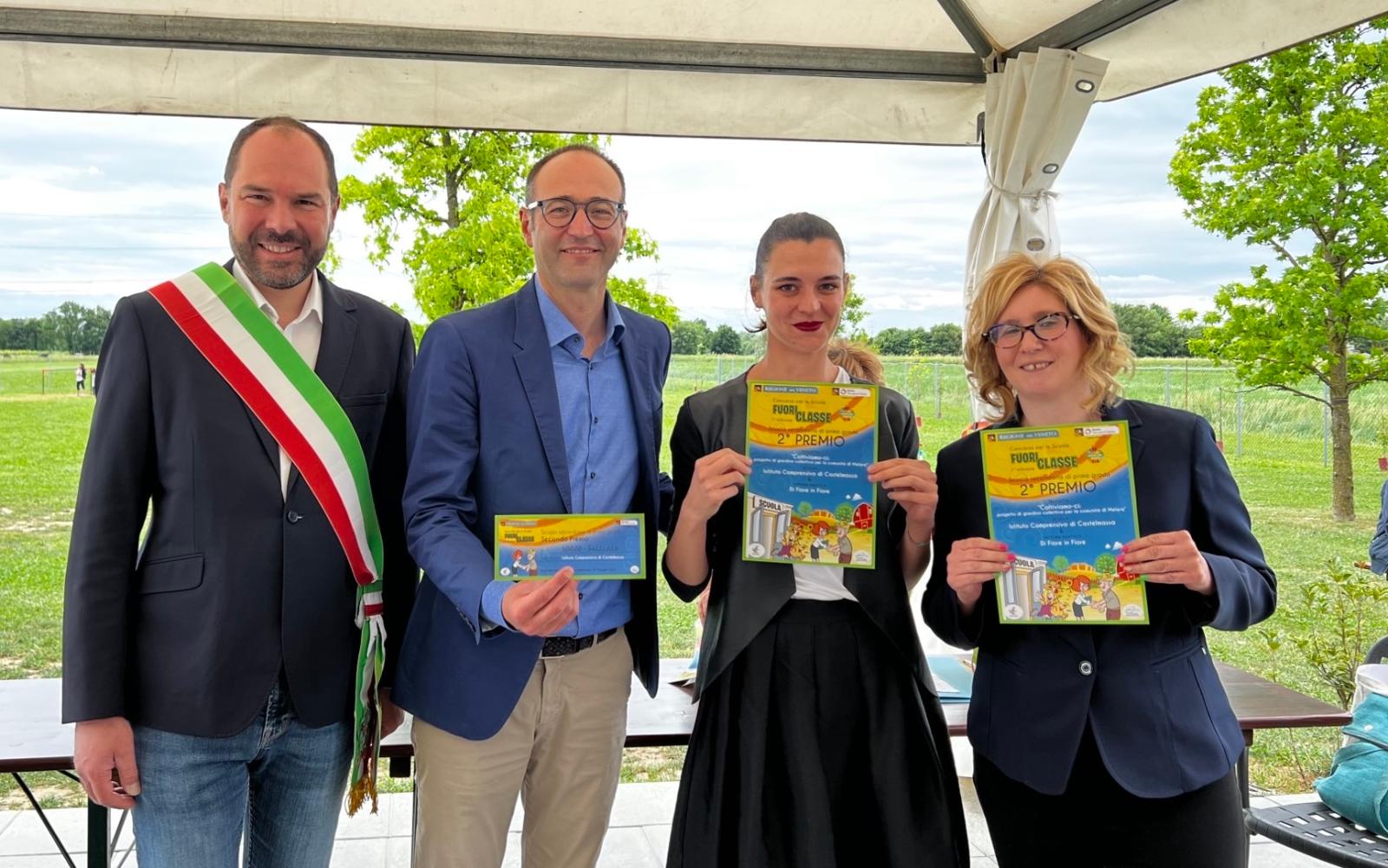 Giulia e Benvenuto, "fuori classe" di Coldiretti