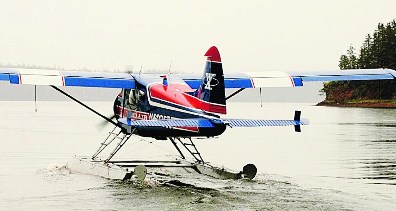 In idrovolante per visitare il Polesine