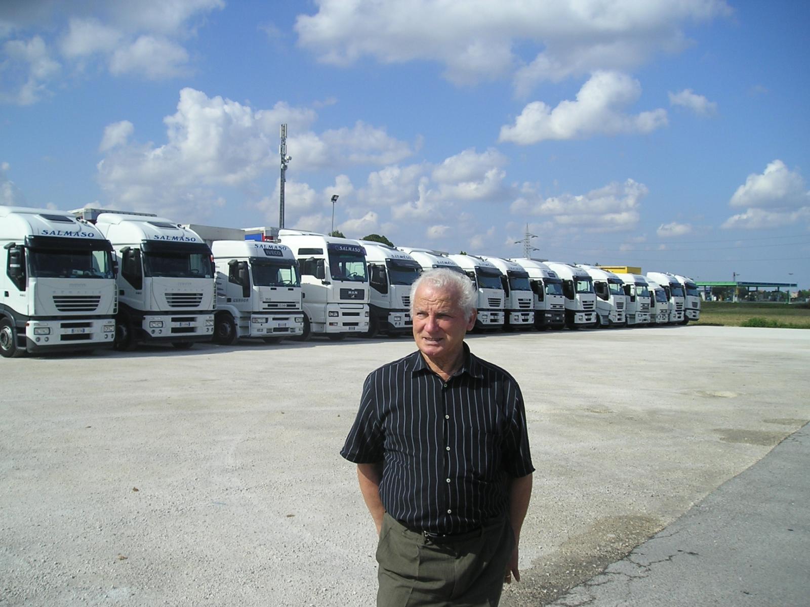 Si &egrave; spento Clemente Salmaso, il re dei tir dal cuore d'oro