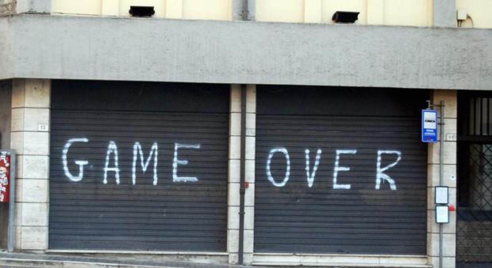 E' crisi nera: rischiamo un botto di fallimenti