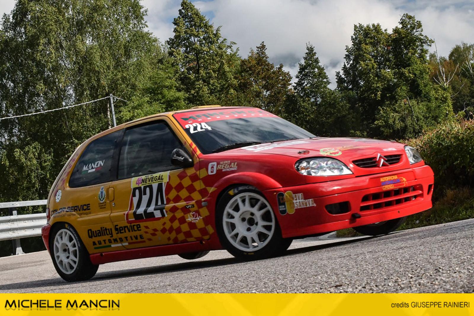 Mancin soffre ma chiude secondo sul Nevegal