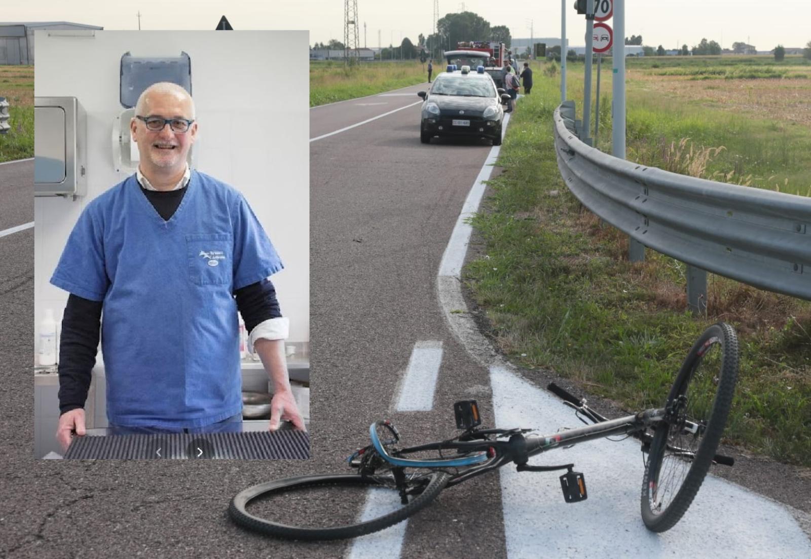 E' morto in bici il veterinario di Fratta