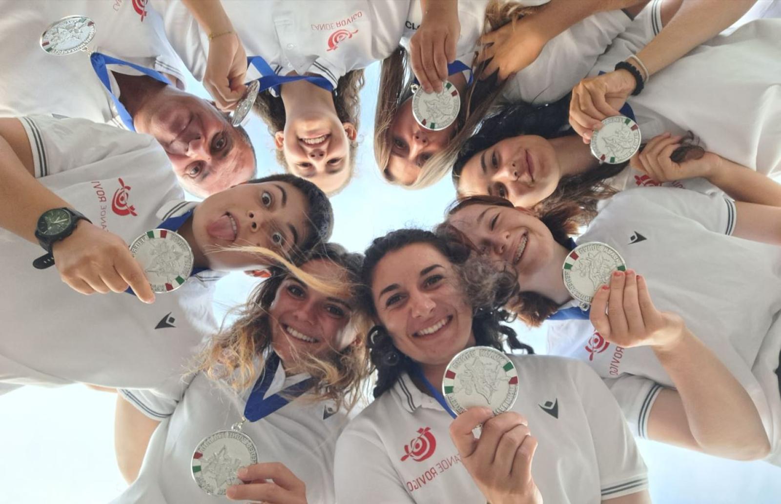 Canoa polo, Rovigo vicecampione d'Italia 