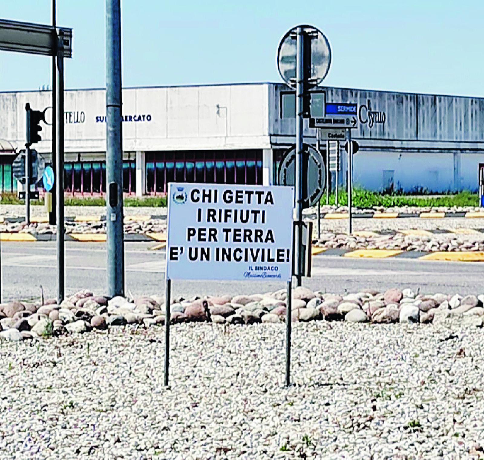 Cartelli contro gli incivili