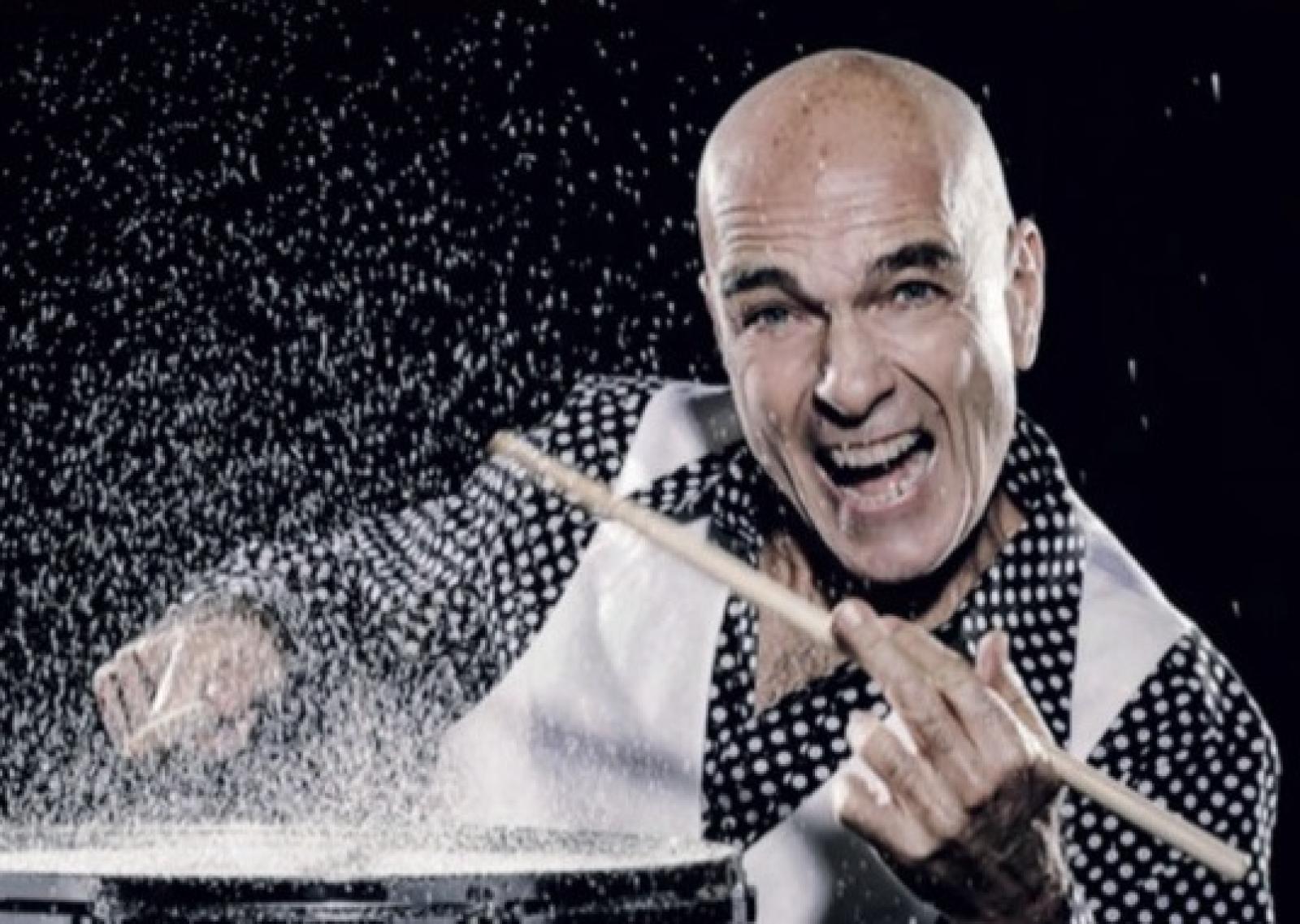 Al Drum Gala il batterista di Elio!