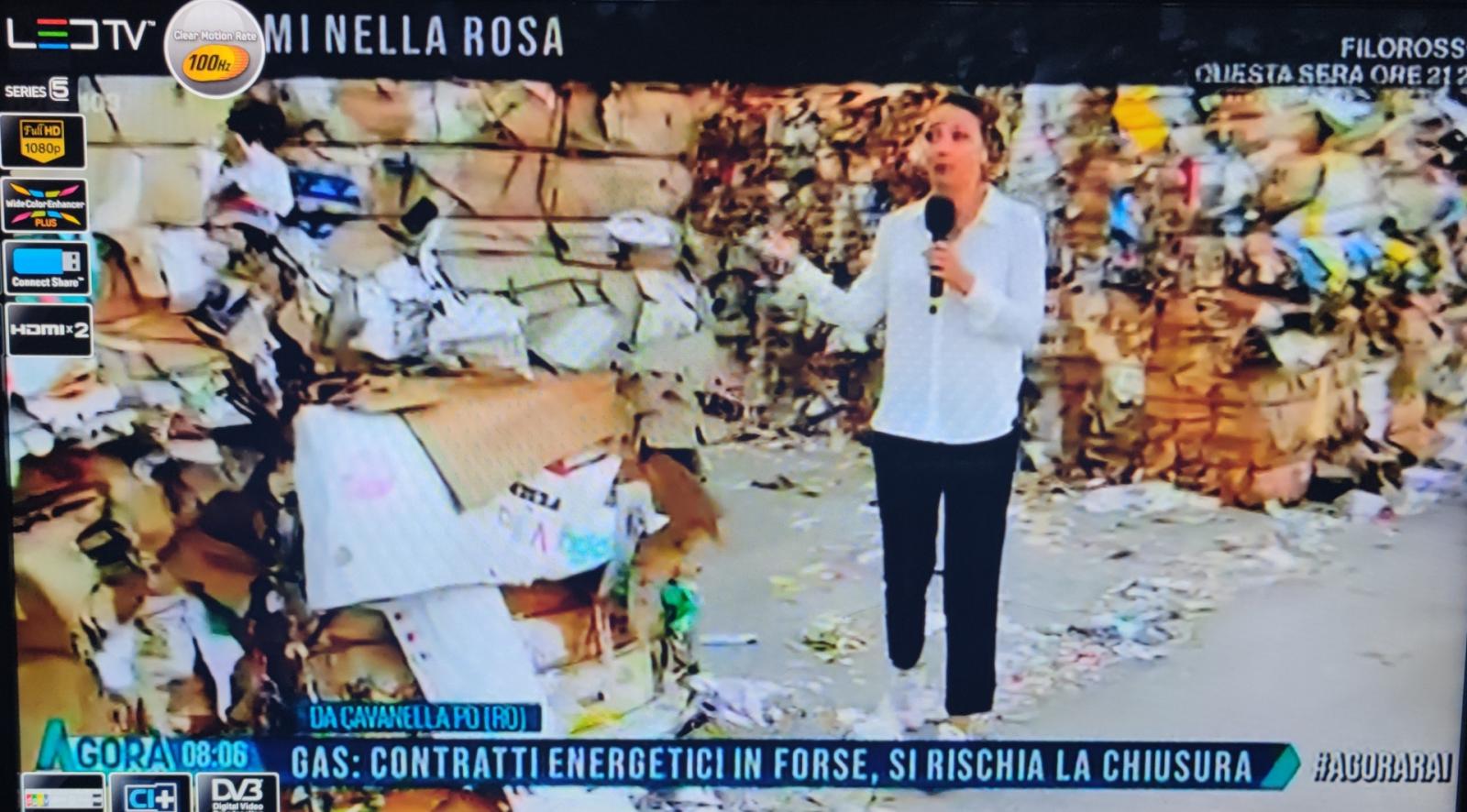 La diretta di Agor&agrave; dalle Cartiere del Polesine