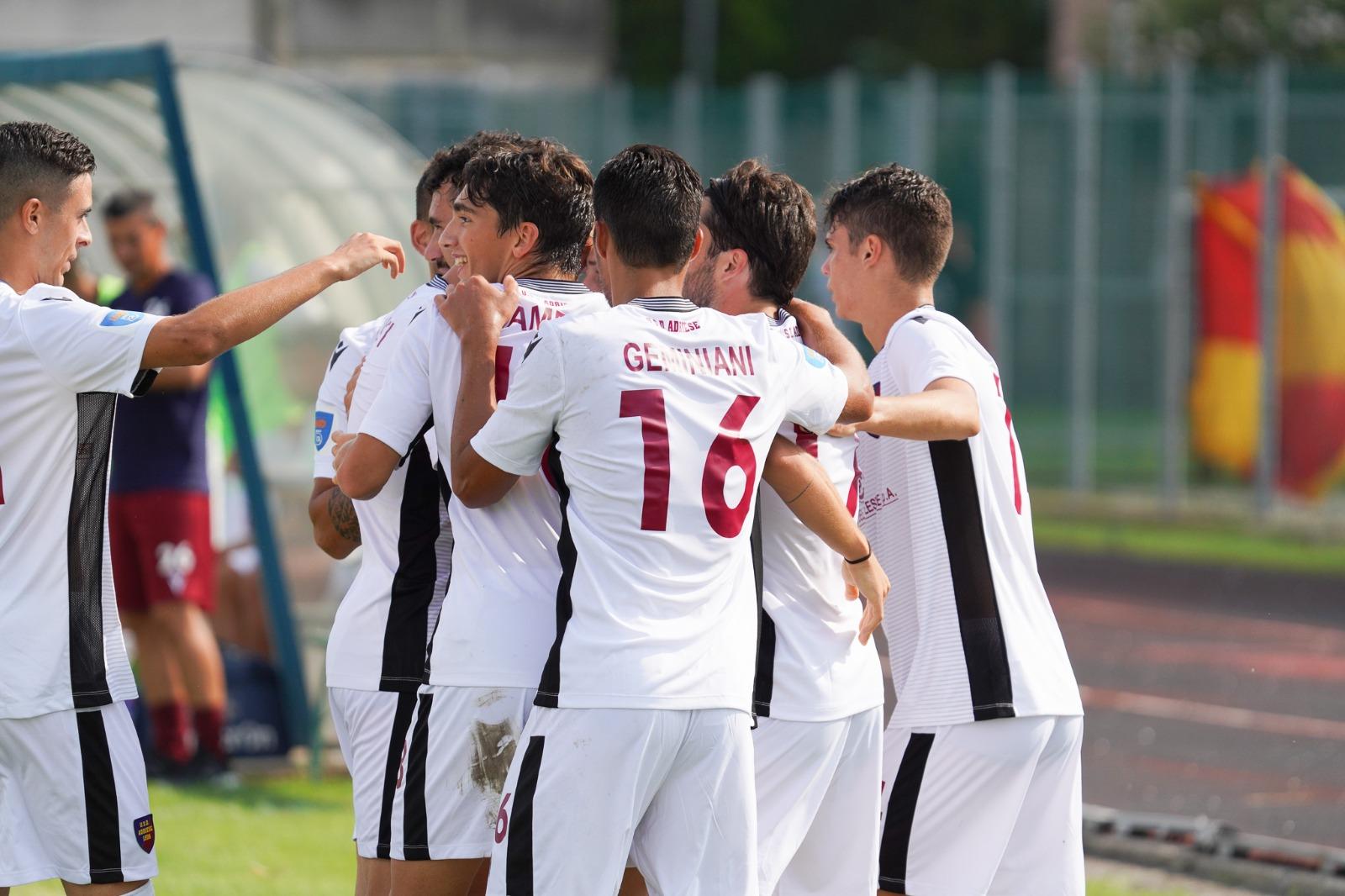 Calcio: si fa gi&agrave; sul serio. E l'Adriese festeggia