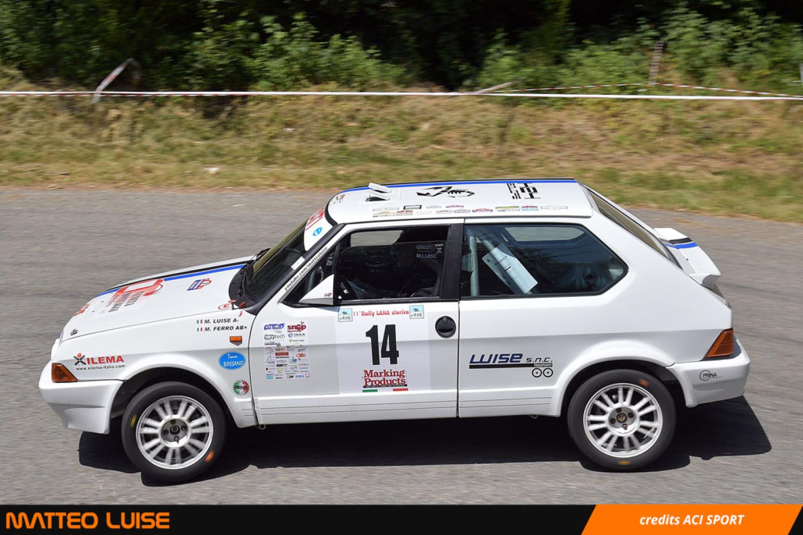 Luise suona la carica all'Alpi Orientali Historic 