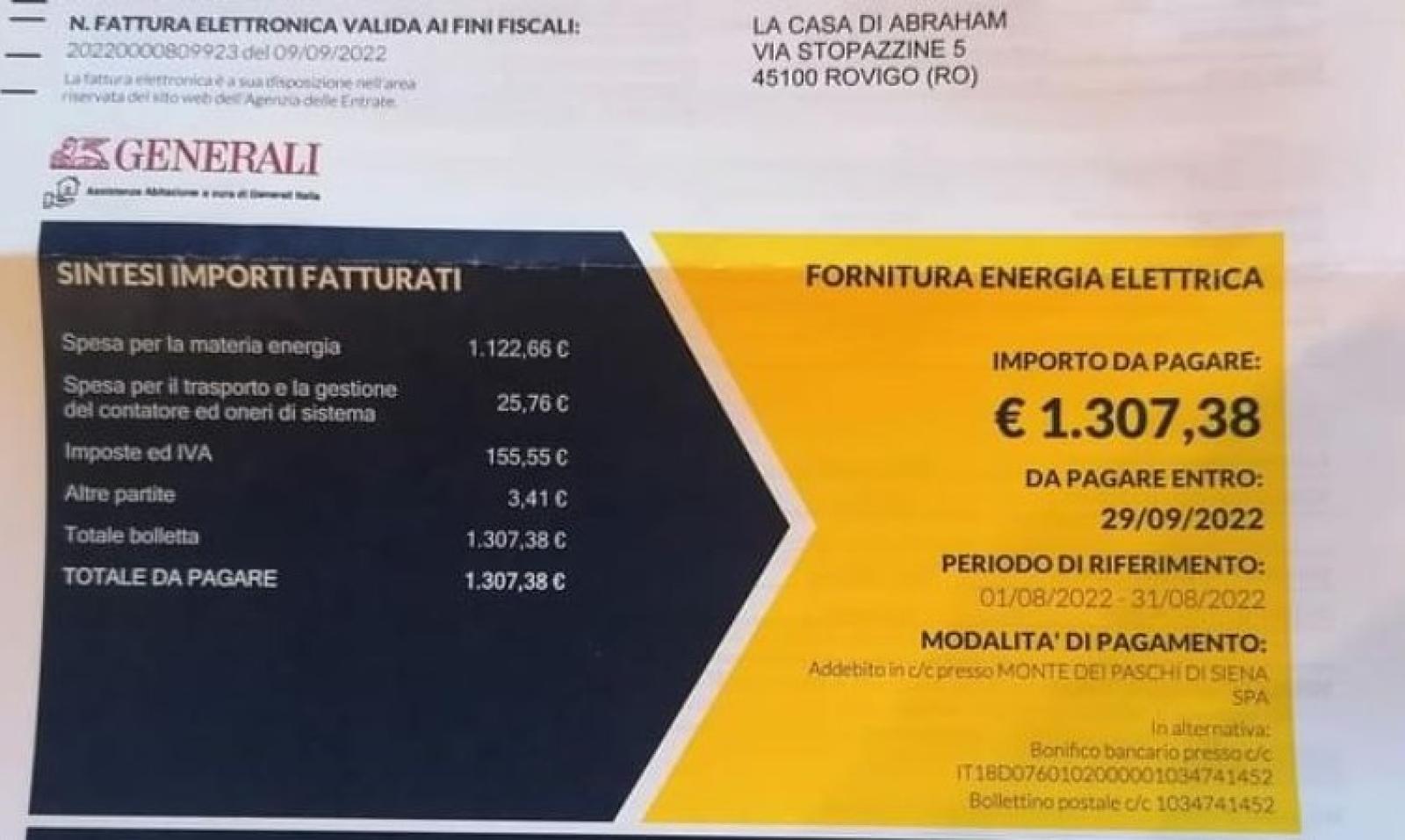 "O paghiamo la bolletta o mangiamo"