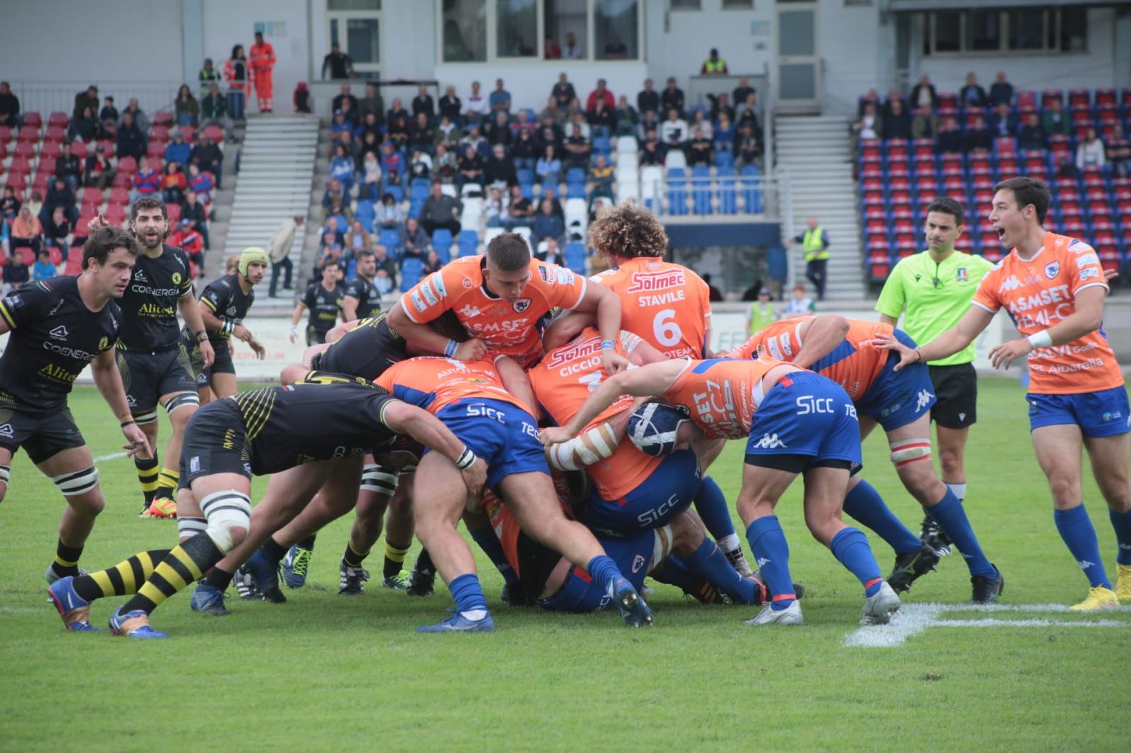 Il Viadana spaventa i Bersaglieri, ma i rossobl&ugrave; non crollano 