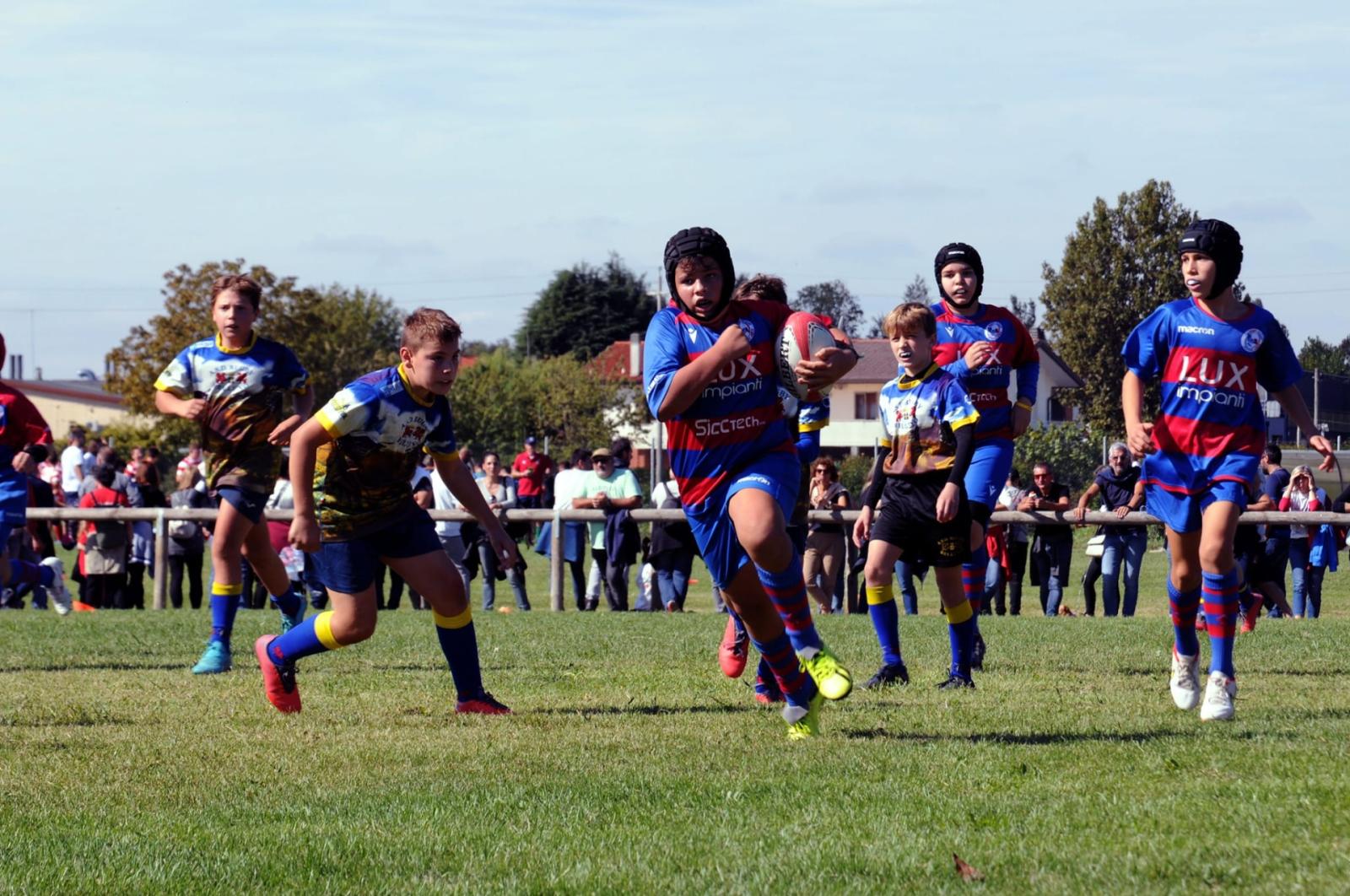 Rugby gratuito nei parchi ad ottobre