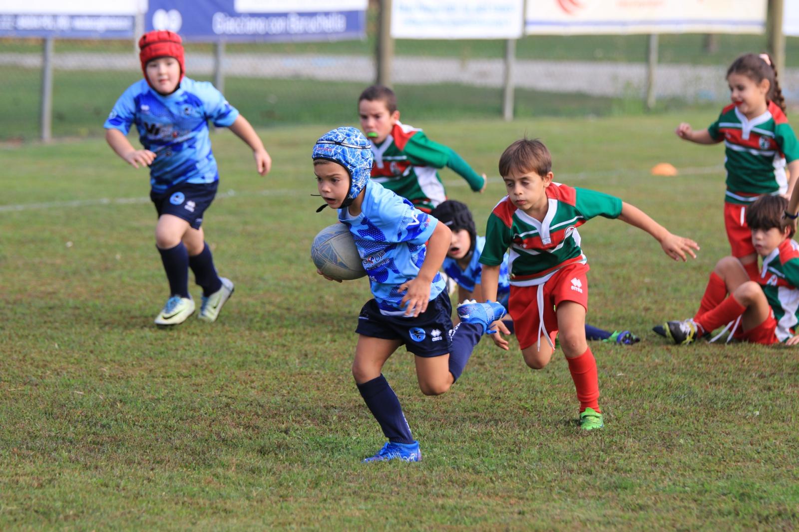 Primo impegno per i piccoli atleti biancazzurri 
