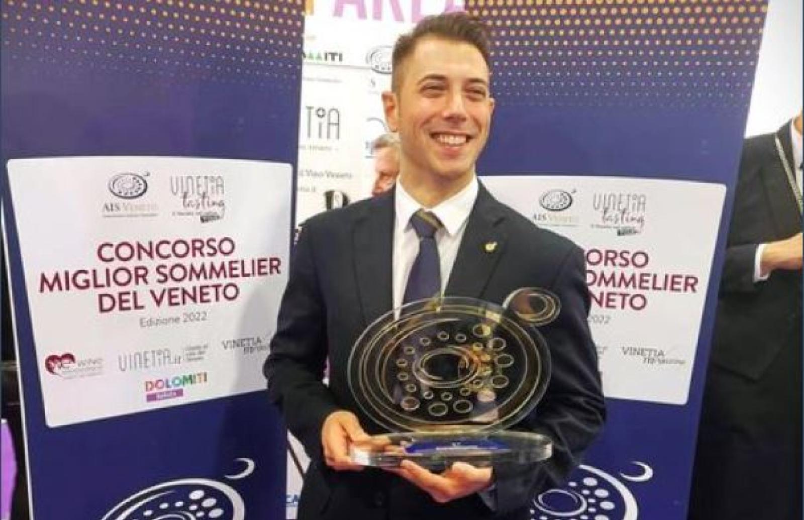 Michele &egrave; il miglior sommelier del Veneto