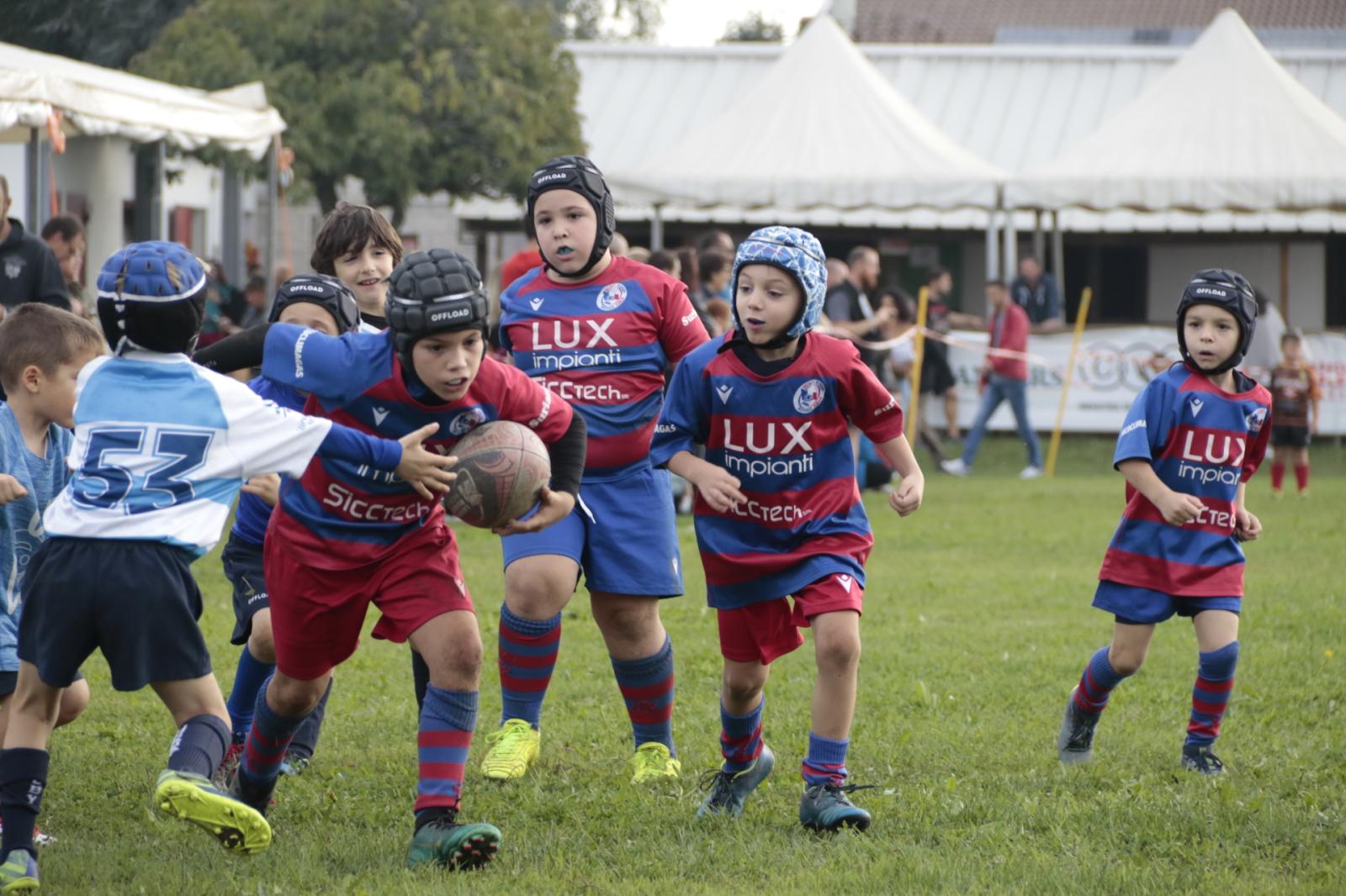 Minirugby al torneo "Vicenza si mischia"