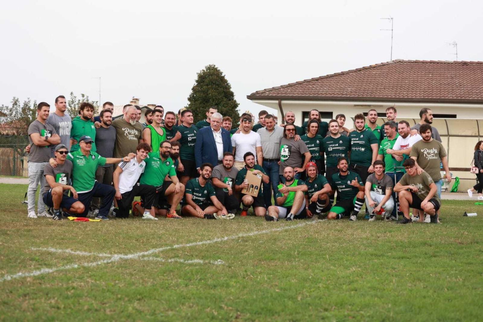Vittoria netta nel derby per il Rugby Villadose 