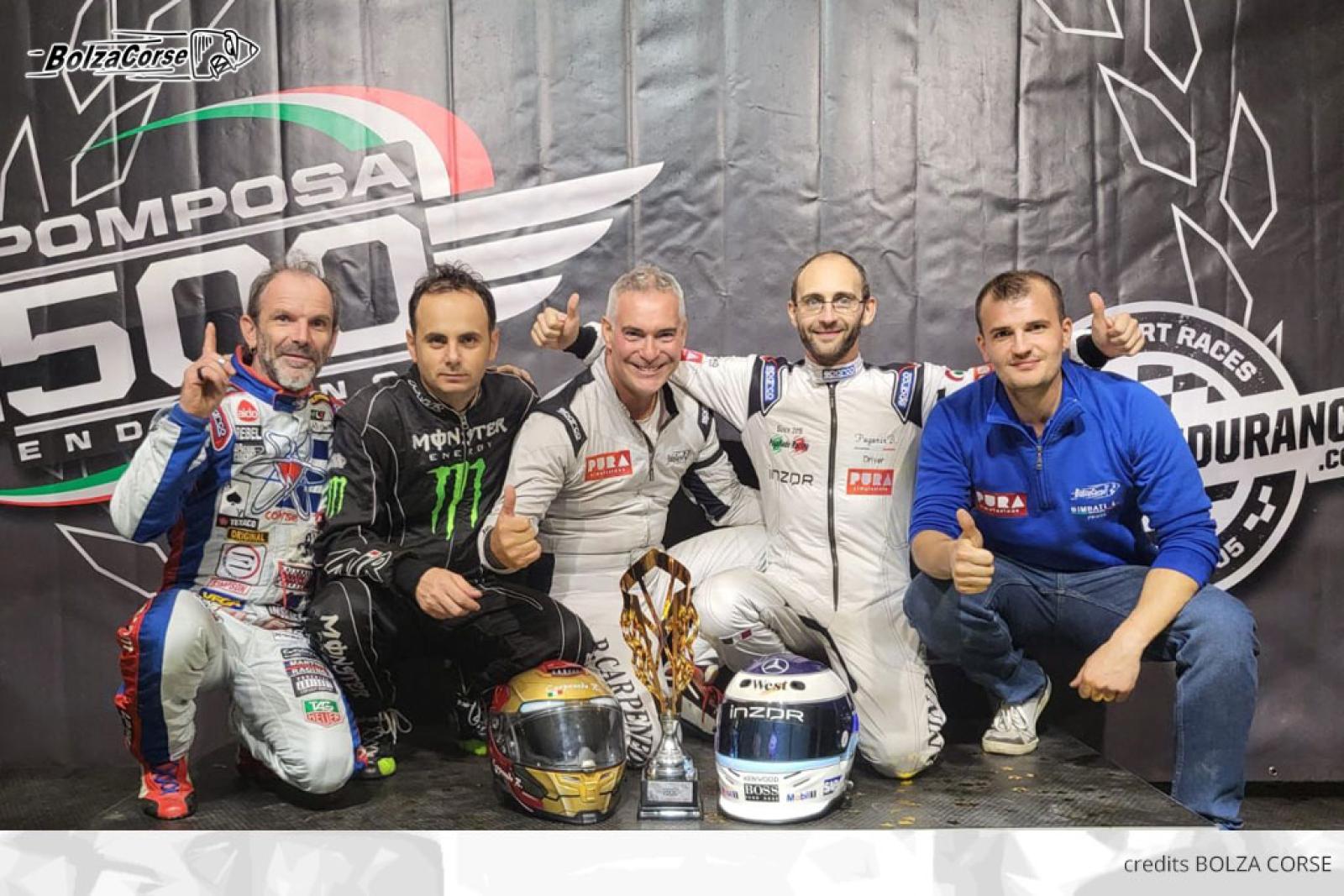 Bolza Corse terza alla 500 miglia di Pomposa