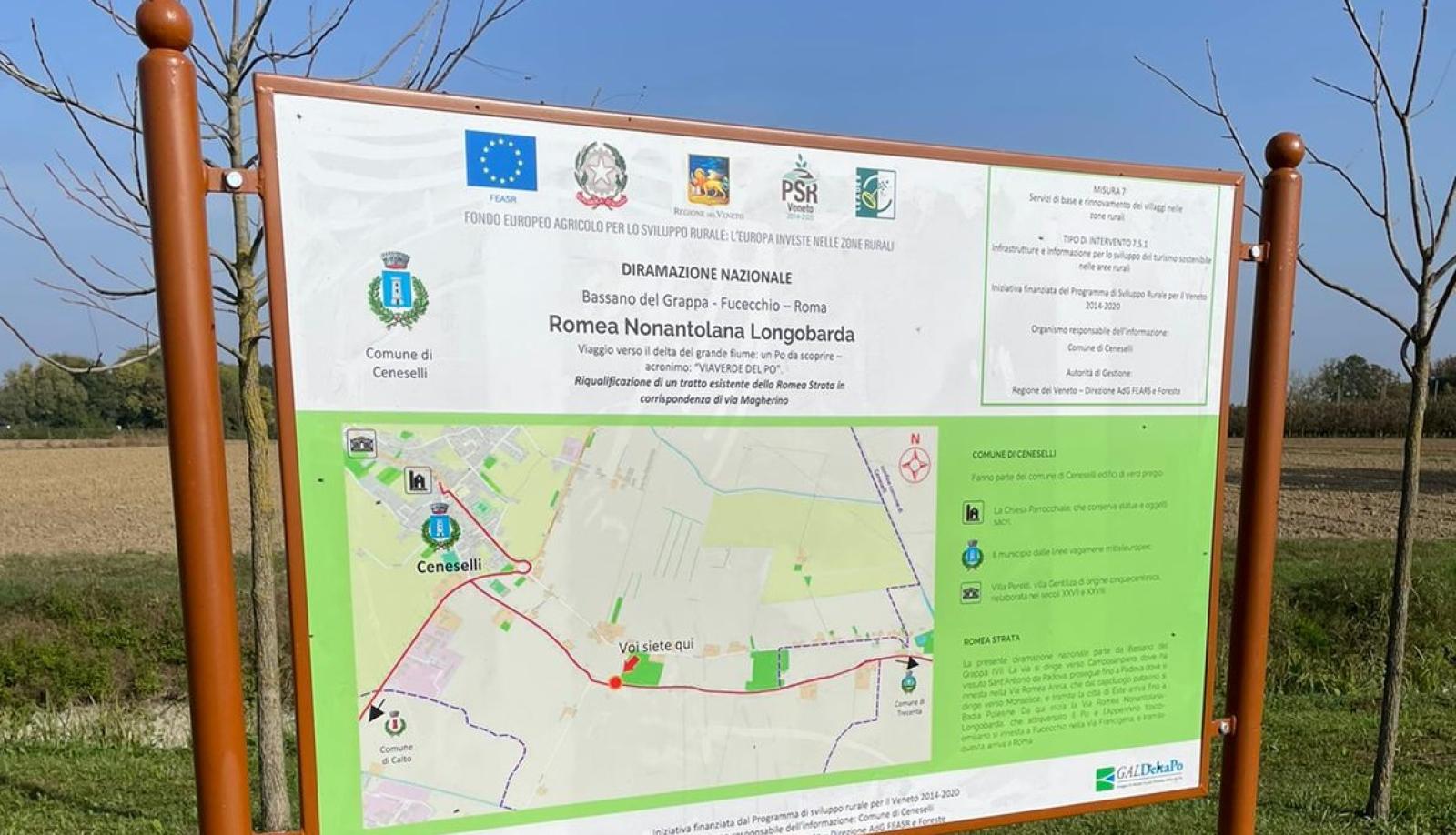 La strada sacra passa anche da qui