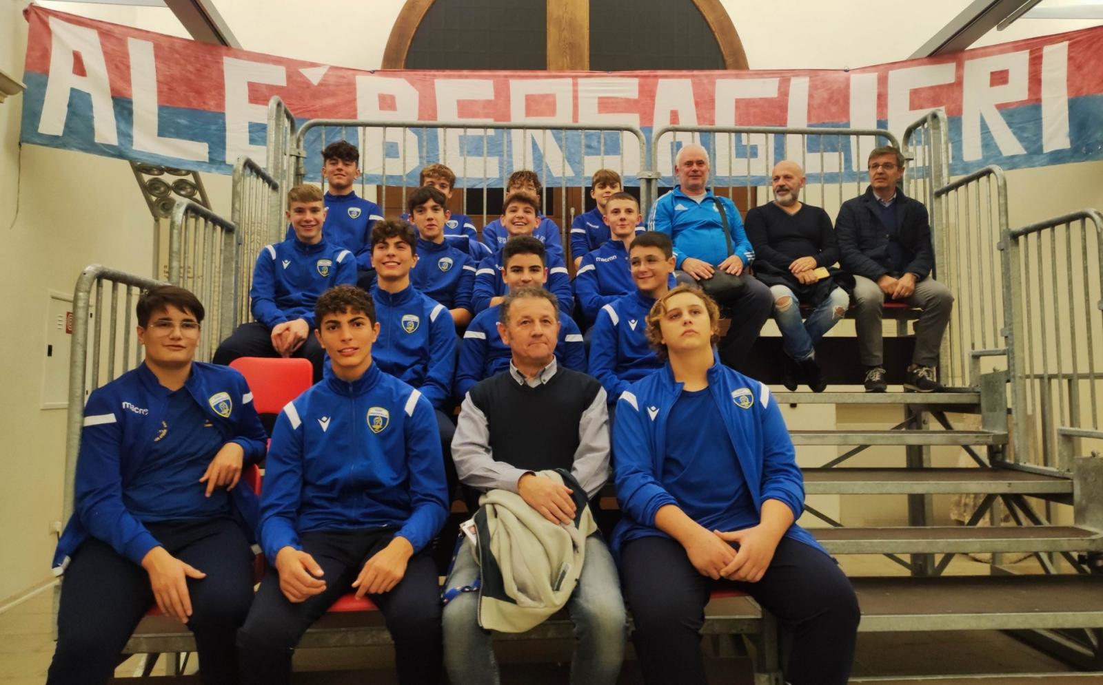 L&rsquo;Under 15 del Frassinelle visita la mostra "Rovigo citt&agrave; in mischia"