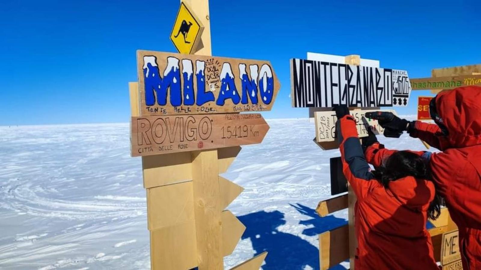 La rotta per Rovigo dal Polo Sud grazie ad Alessia!