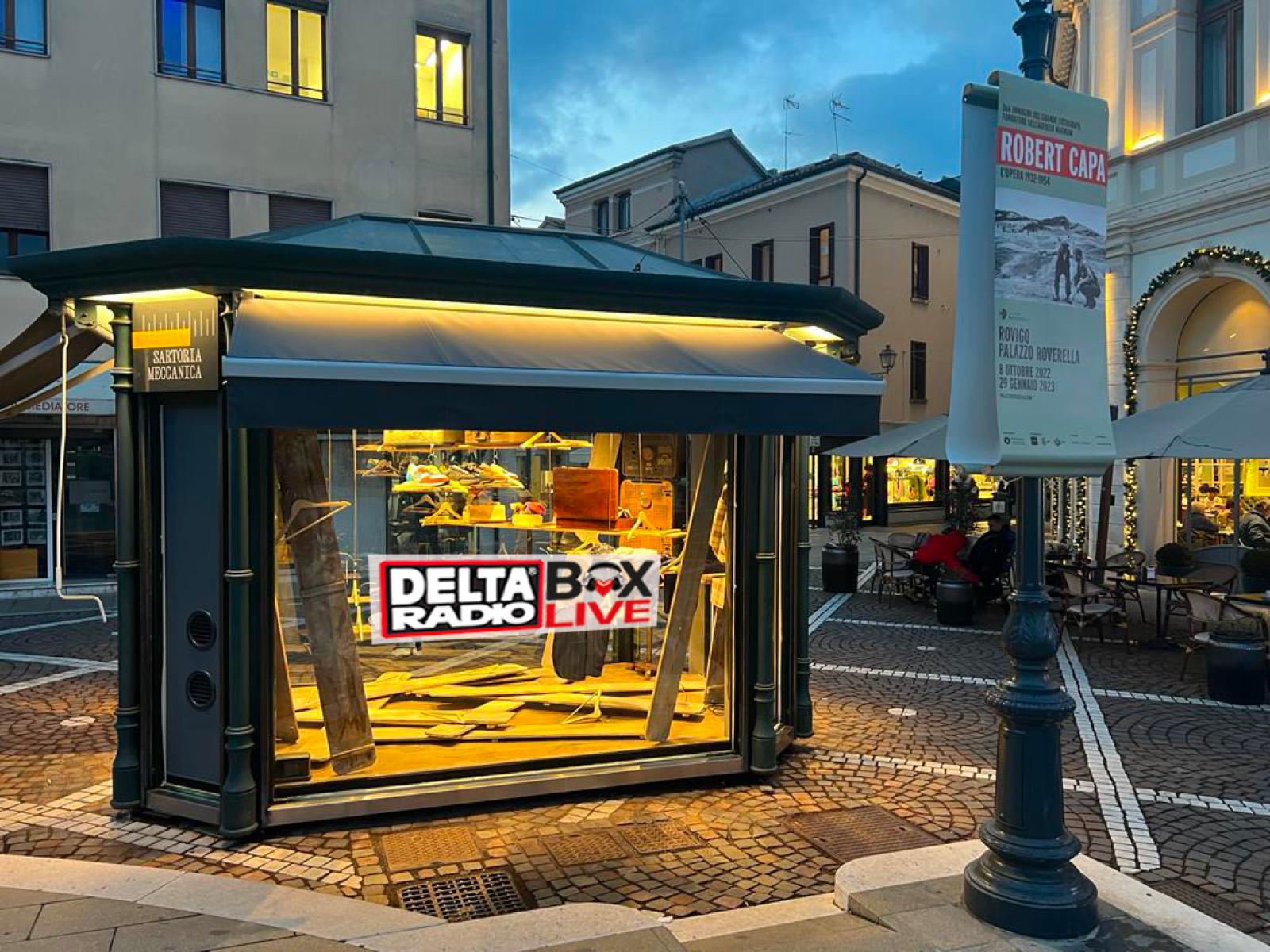 Il debutto di Delta Radio Box live