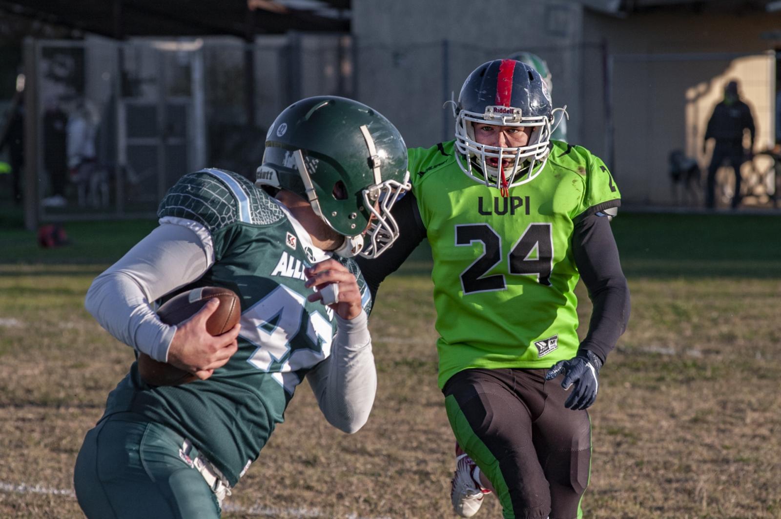 Gli Alligators si mangiano i Lupi 
