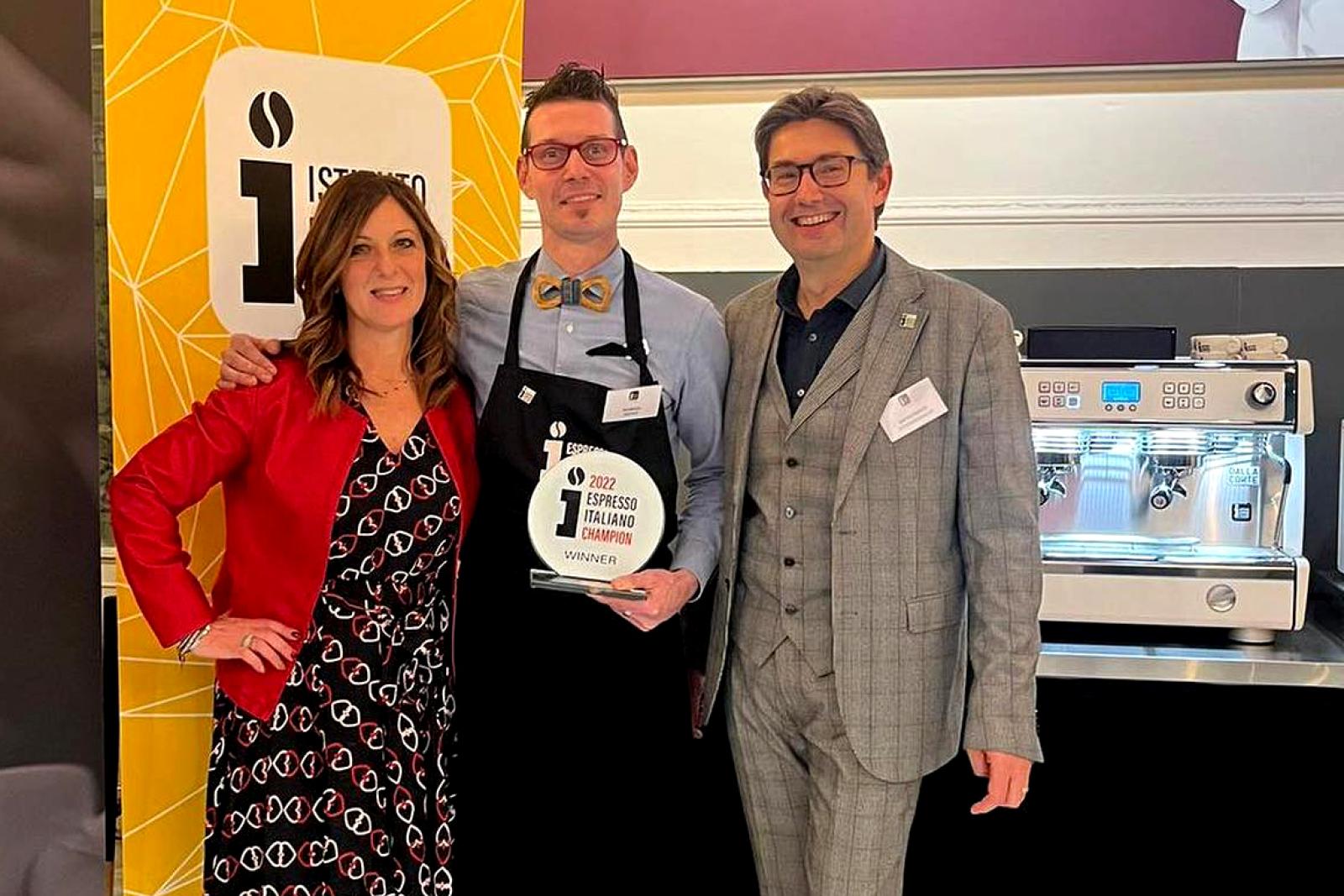 Il miglior caff&eacute; d'Italia lo fa Nico, del Baribal