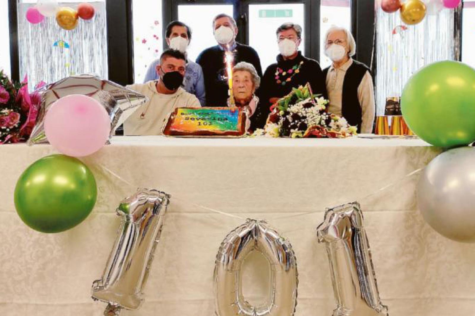 I 101 anni di nonna Severina