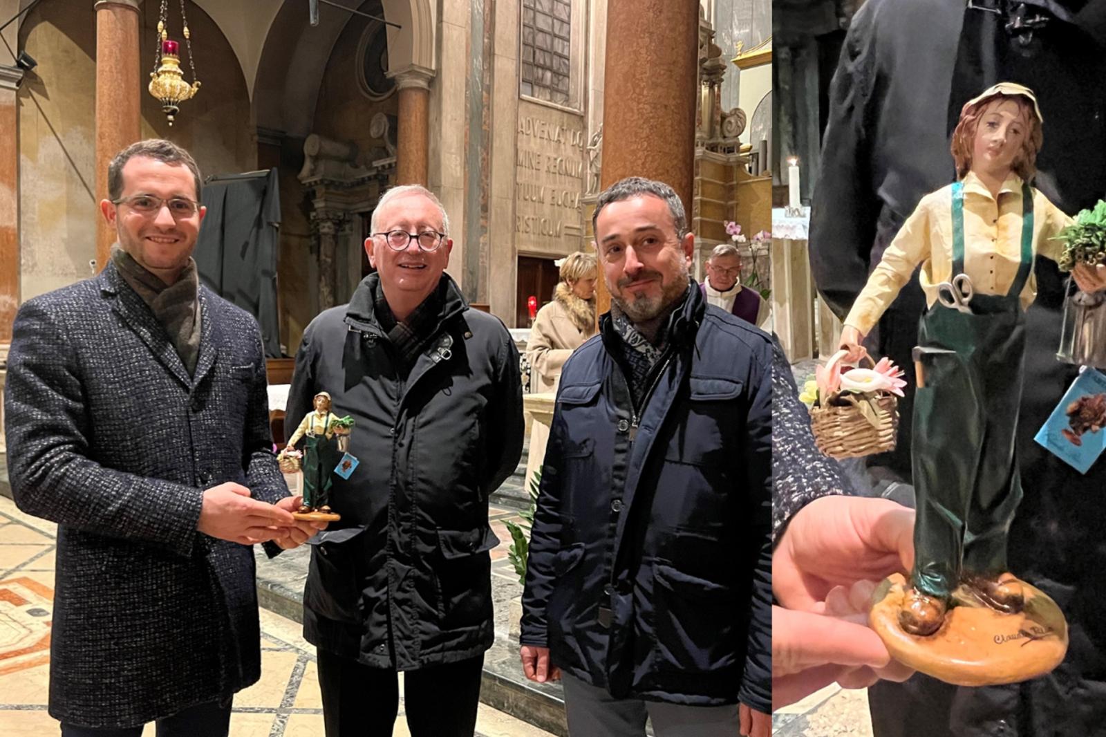 Un volto nuovo nel presepe: la florovivaista!