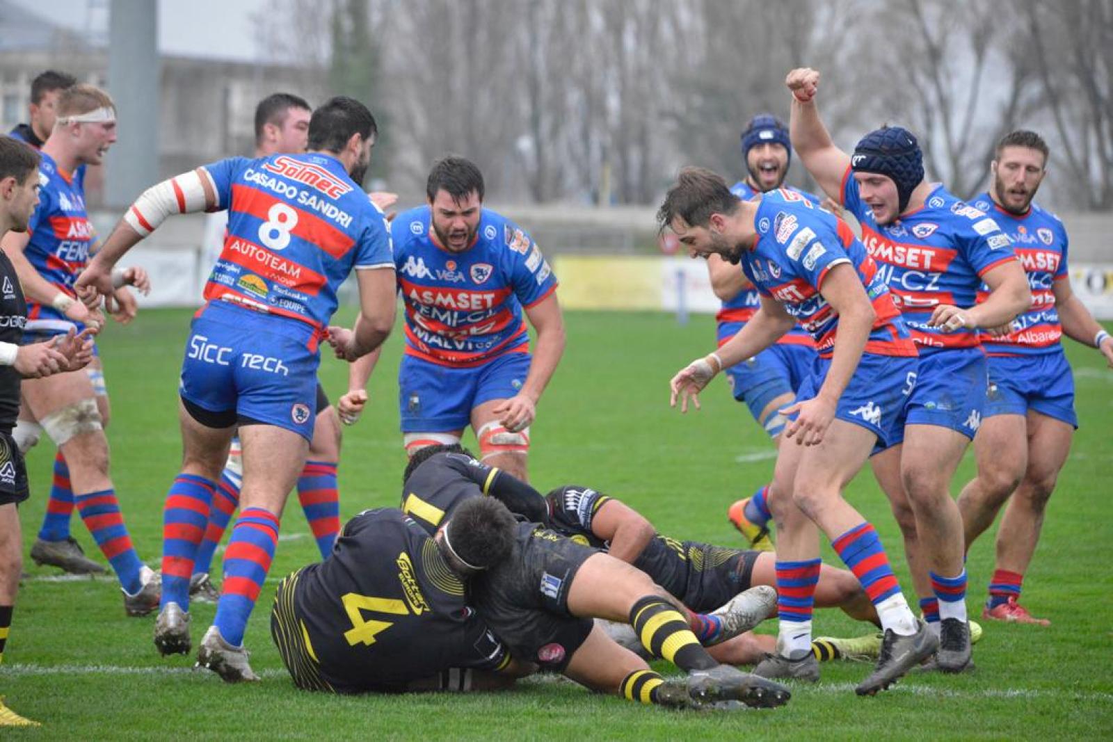 Grande cuore rossobl&ugrave;: partenza a razzo, in 14 per un tempo, ma il Viadana &egrave; domato