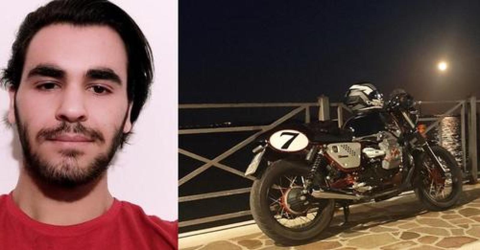 Studente di medicina muore in moto a 21 anni