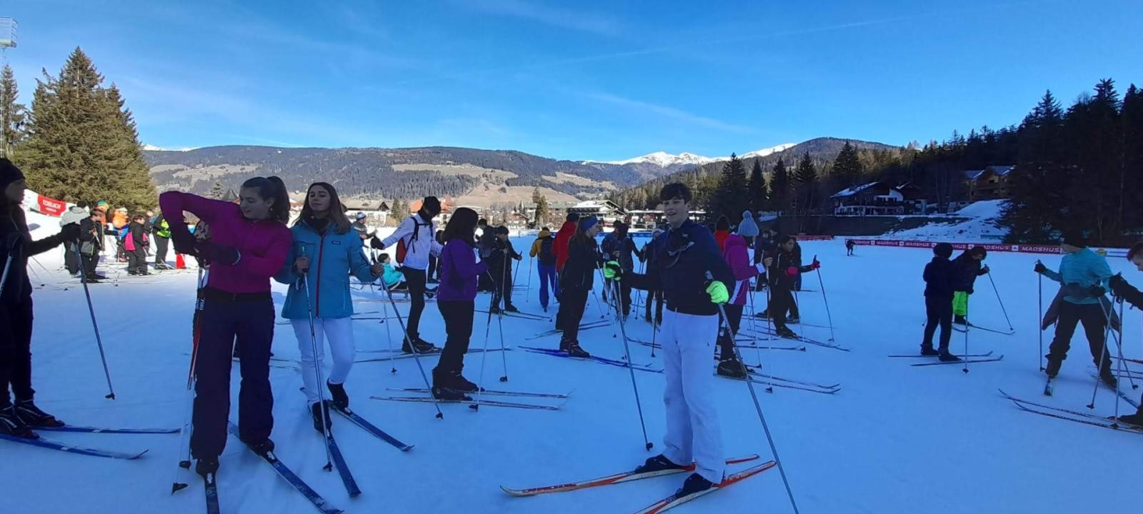 Campo invernale per i canoisti 