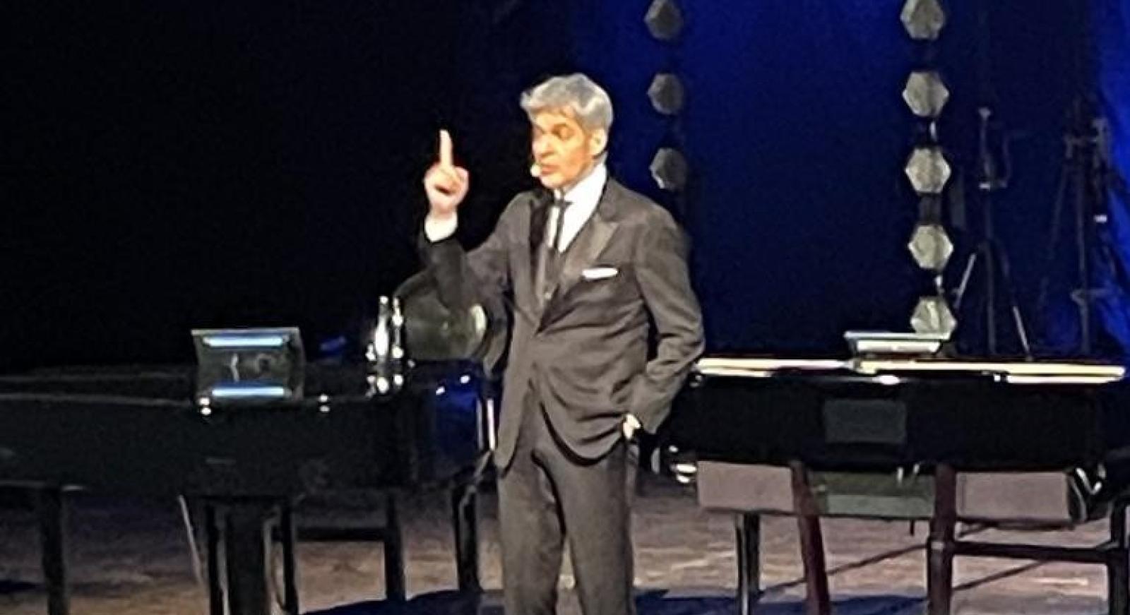 Con Baglioni &egrave; magia in musica 