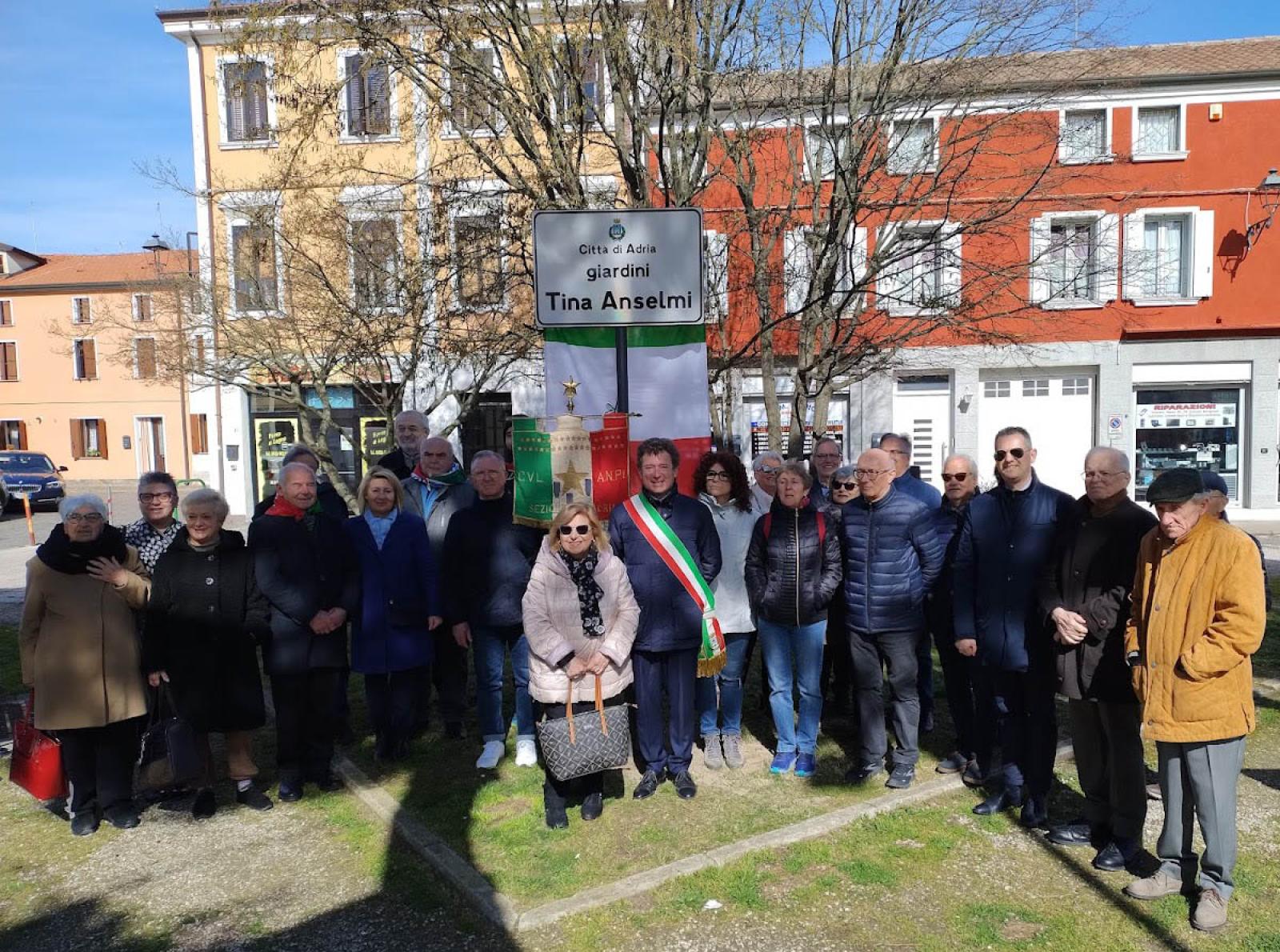 Ecco i giardini per Tina Anselmi