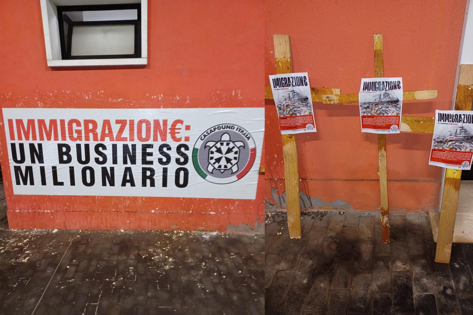 "La morte come business, basta sbarchi"