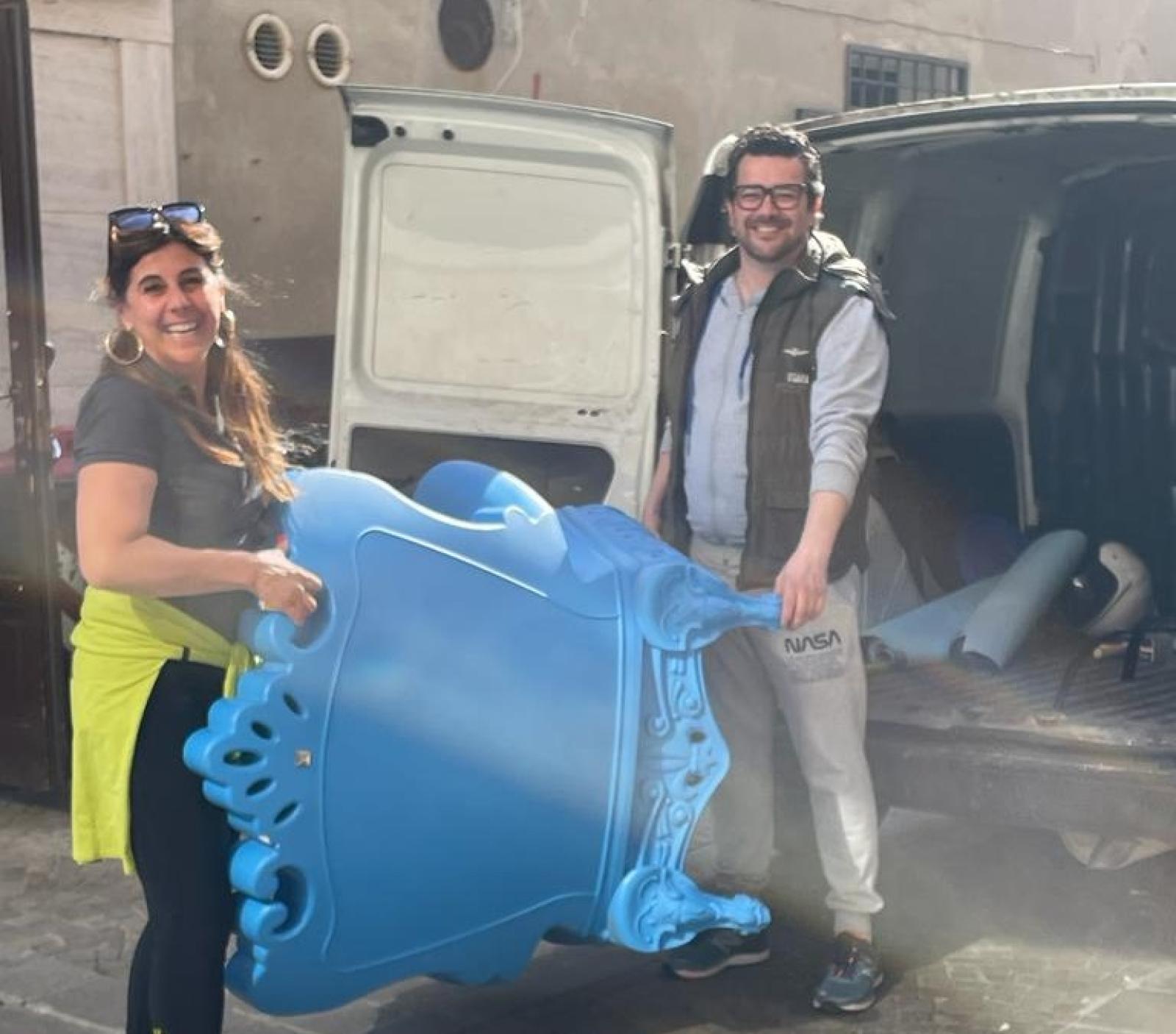 Sandra Passadore apre l'info point