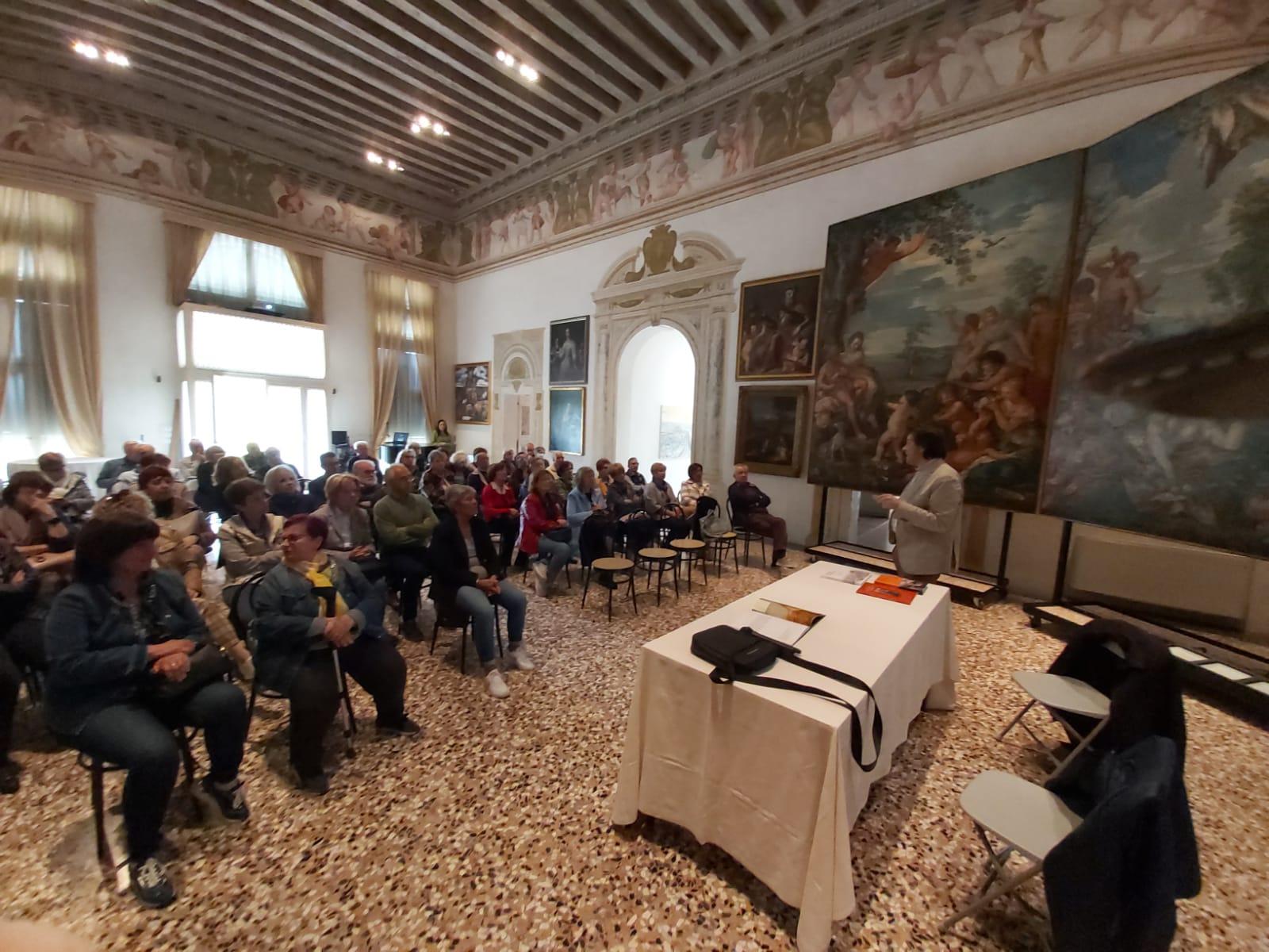 La lezione si fa a Villa Morosini!