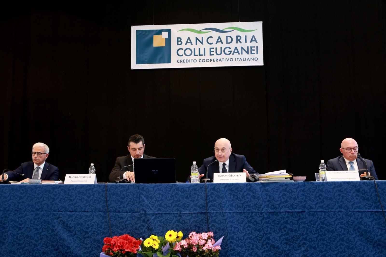 BancAdria Colli Euganei, bilancio storico e ok al rinnovo degli organi statutari