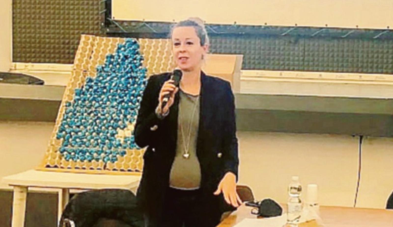 La consigliera Cestari in cattedra 