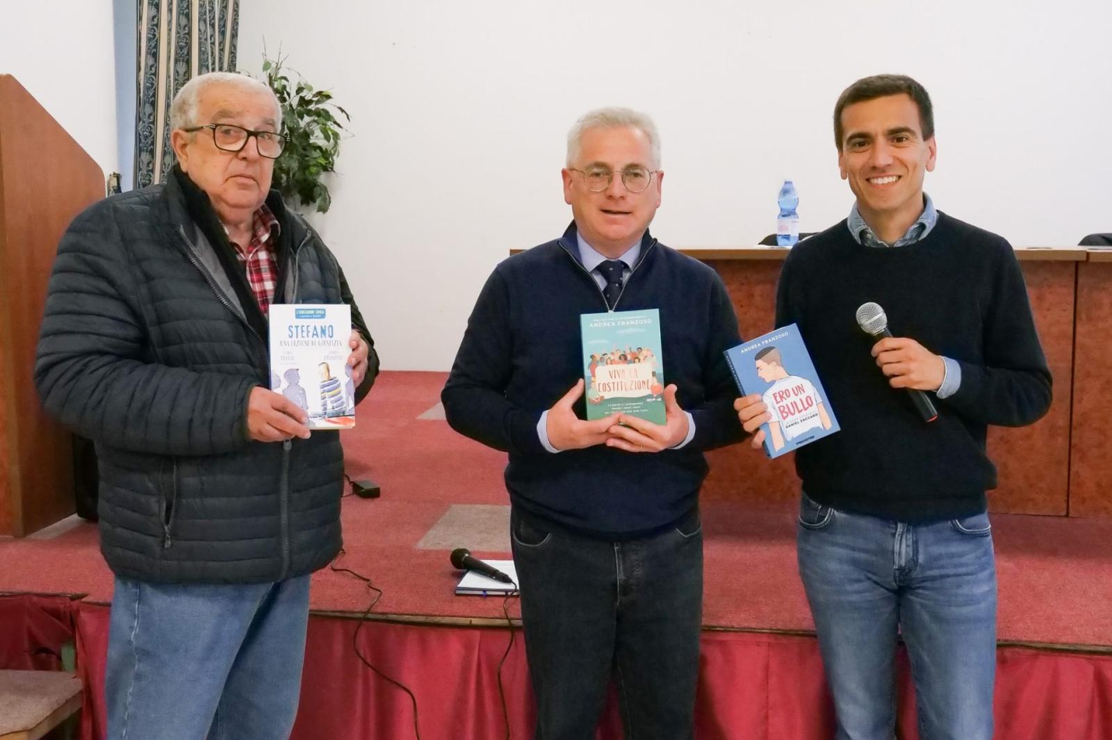 Sala gremita per Andrea Franzoso