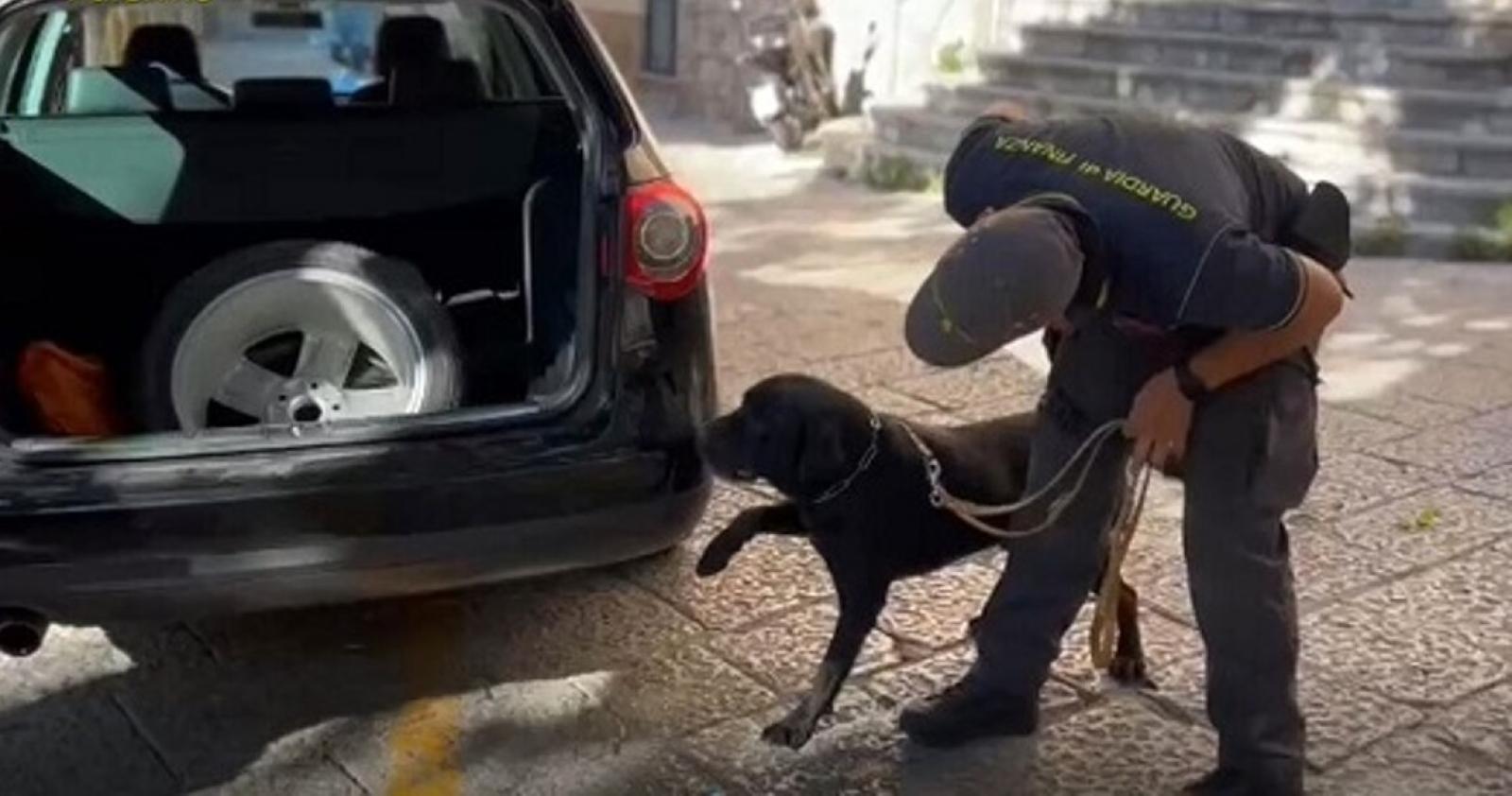 Arrestato con 11 chili di droga in auto