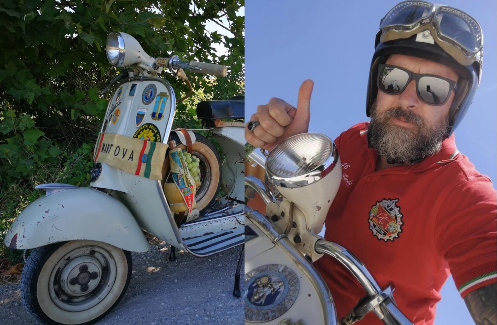 Muore in Vespa andando a un raduno