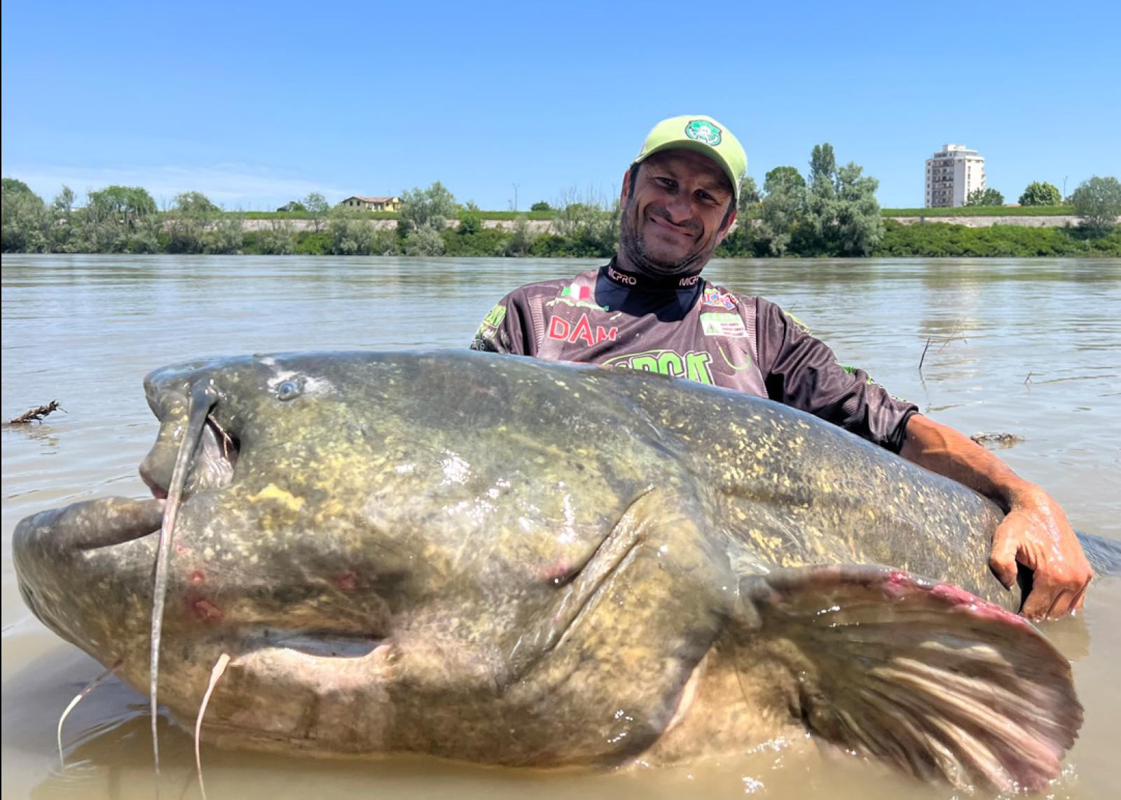 Pesca un siluro di 285 cm, &egrave; record mondiale