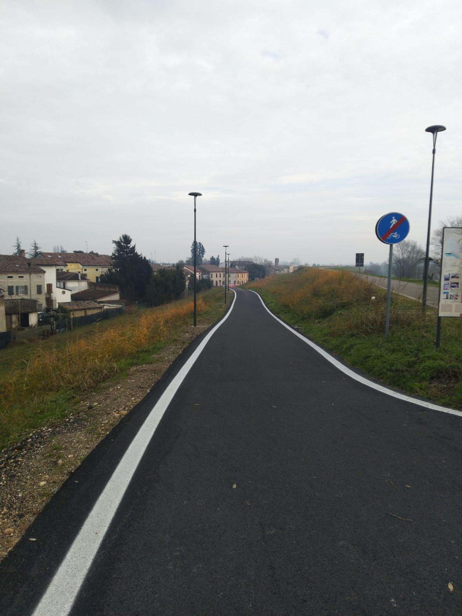 Ciclabile Sinistra Po, tempo di inaugurazione