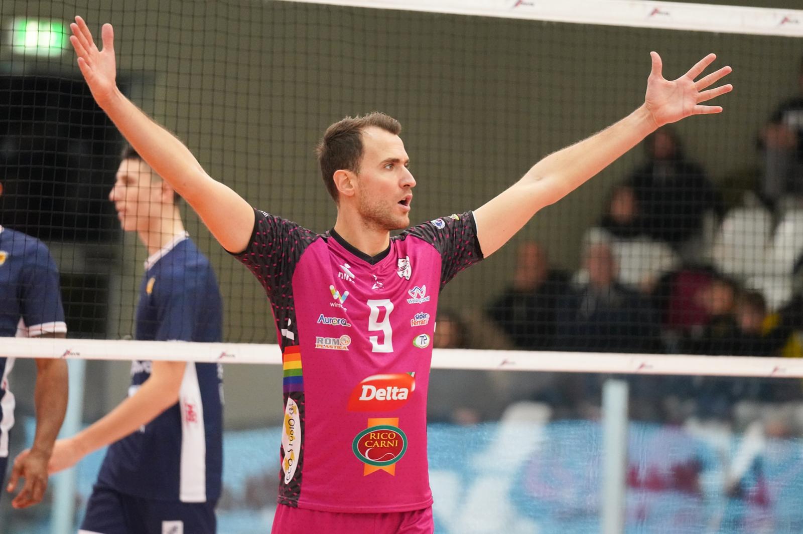 Delta Group Rovigo Porto Viro: tra i centrali confermato anche l'ex azzurro Rocco Barone  