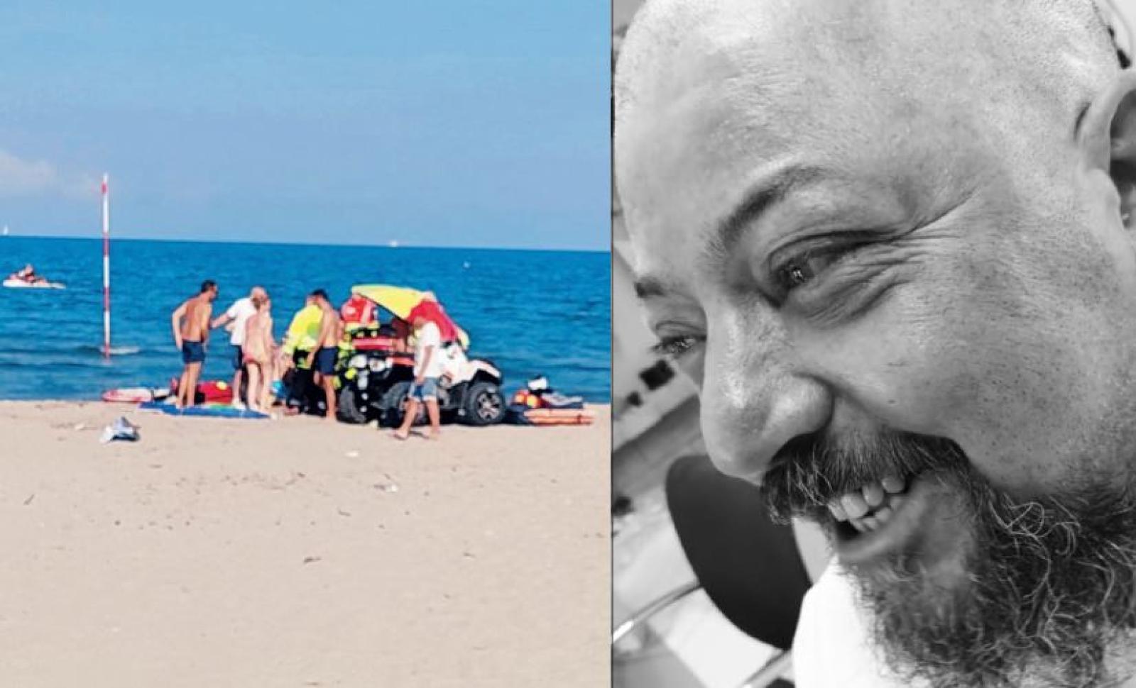 Antonio, ucciso da un malore durante il bagno al mare