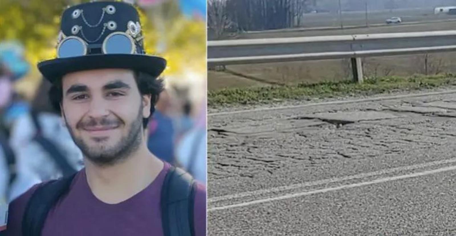 E' stata la buca ad uccidere il 21enne: il perito inchioda Veneto Strade