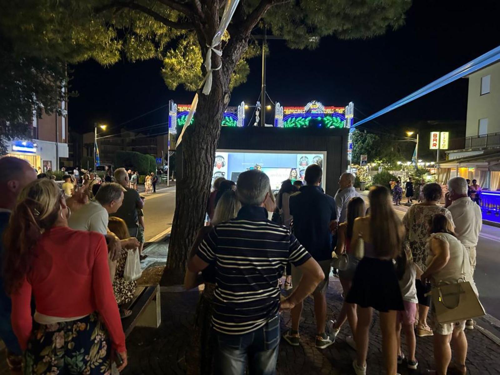 La nostra diretta &egrave; sotto le stelle