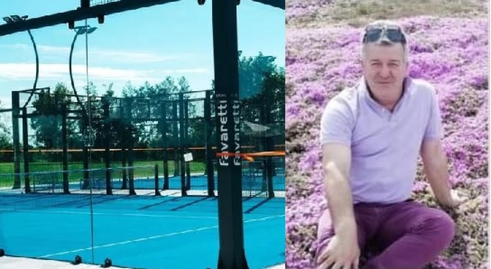 Muore giocando a padel davanti agli amici