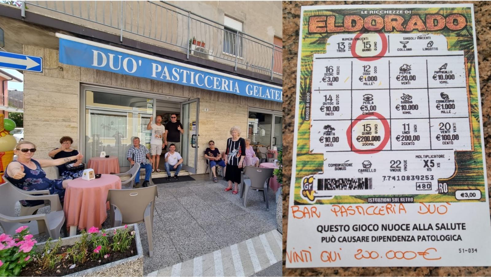 Vinti 200mila euro al "Gratta e Vinci"