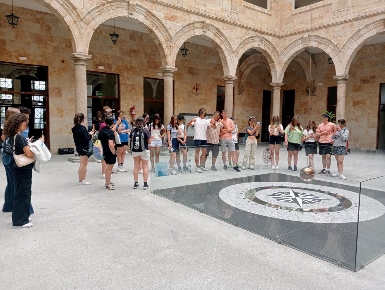 I ragazzi del Paleocapa elettrizzati per il viaggio studio a Salamanca